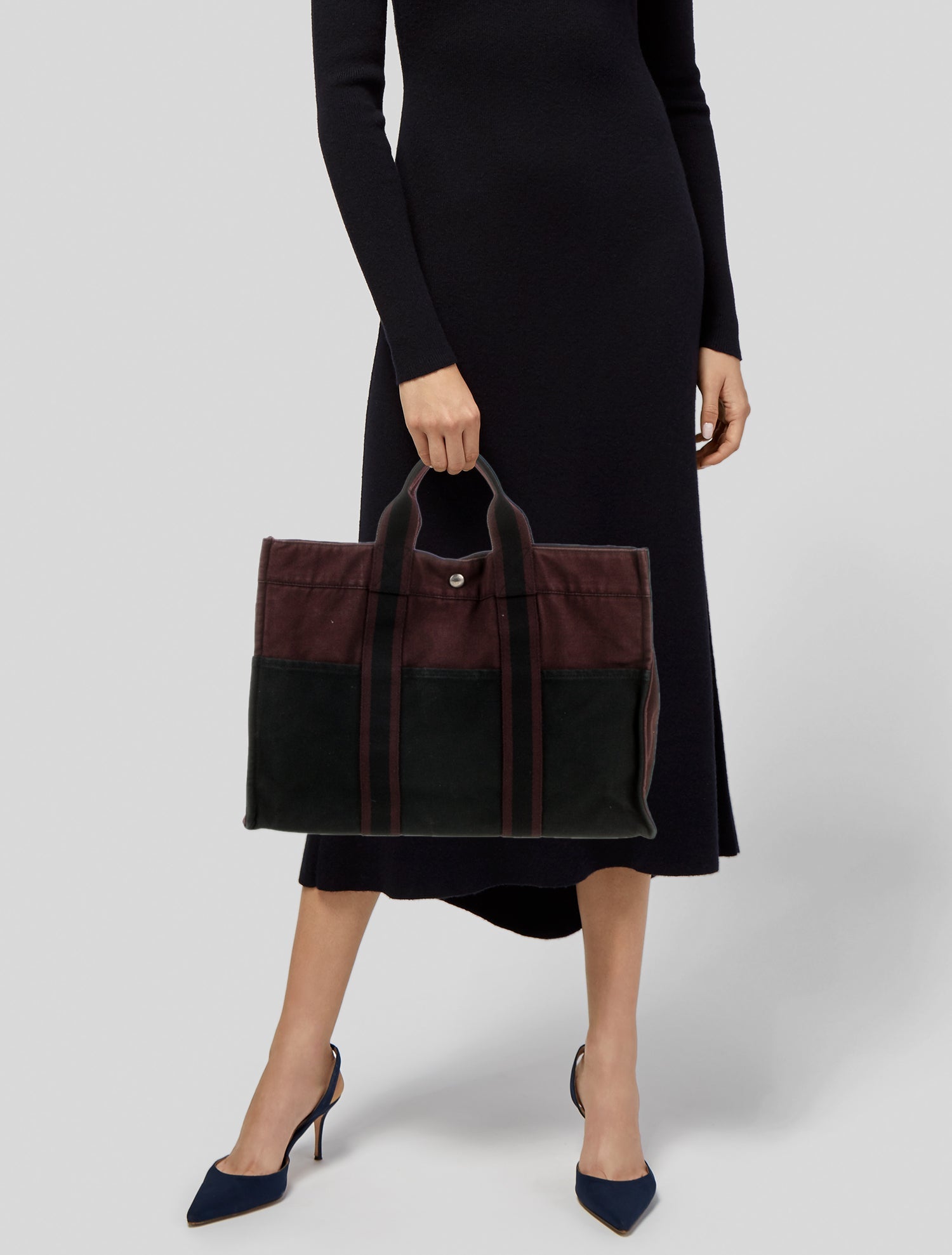 Hermès Toile Fourre-Tout MM